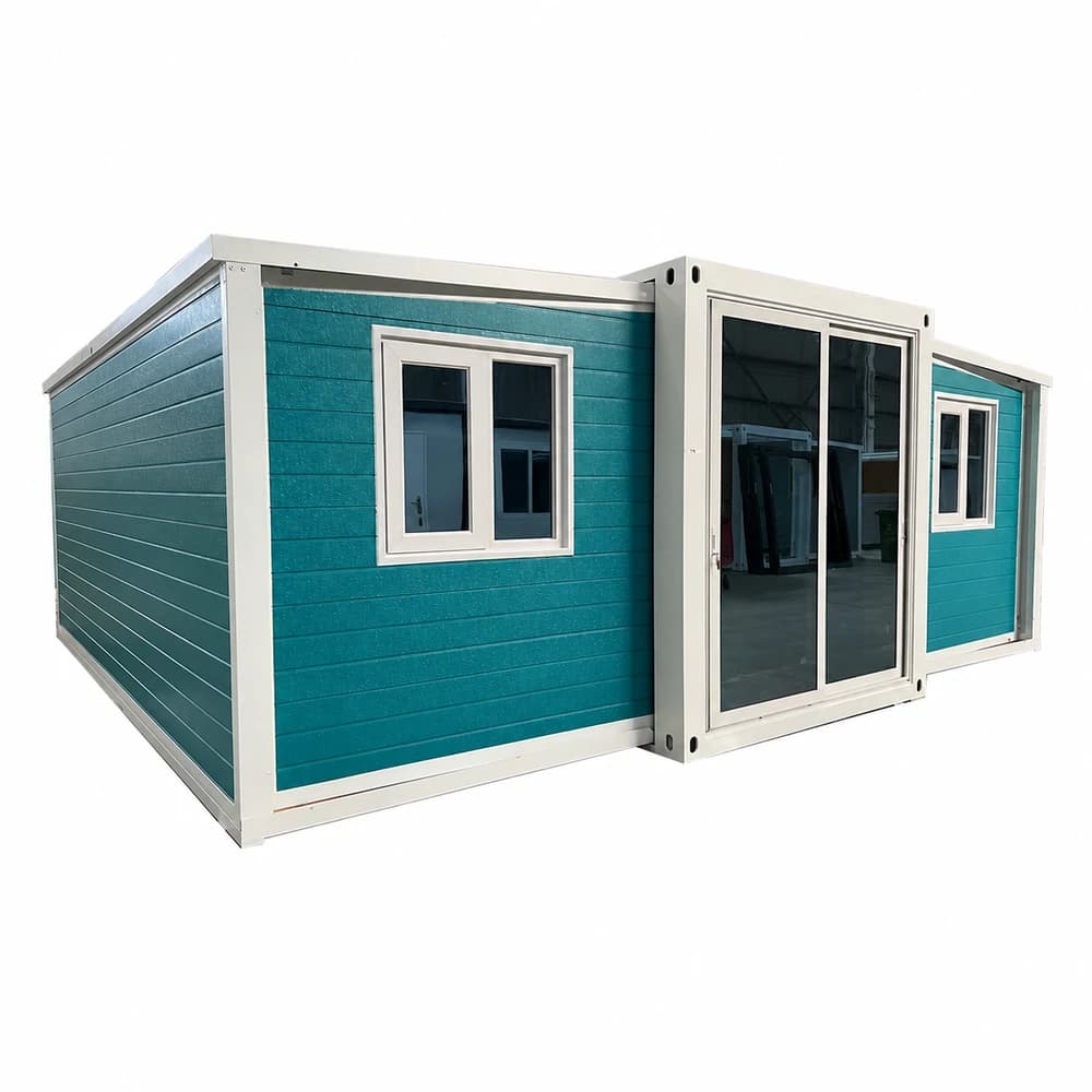 Expandable container house: multiple uses, opening up infinite possibilities of space