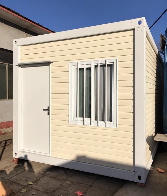 Detachable container house with EPS or rock wool wall panel 7