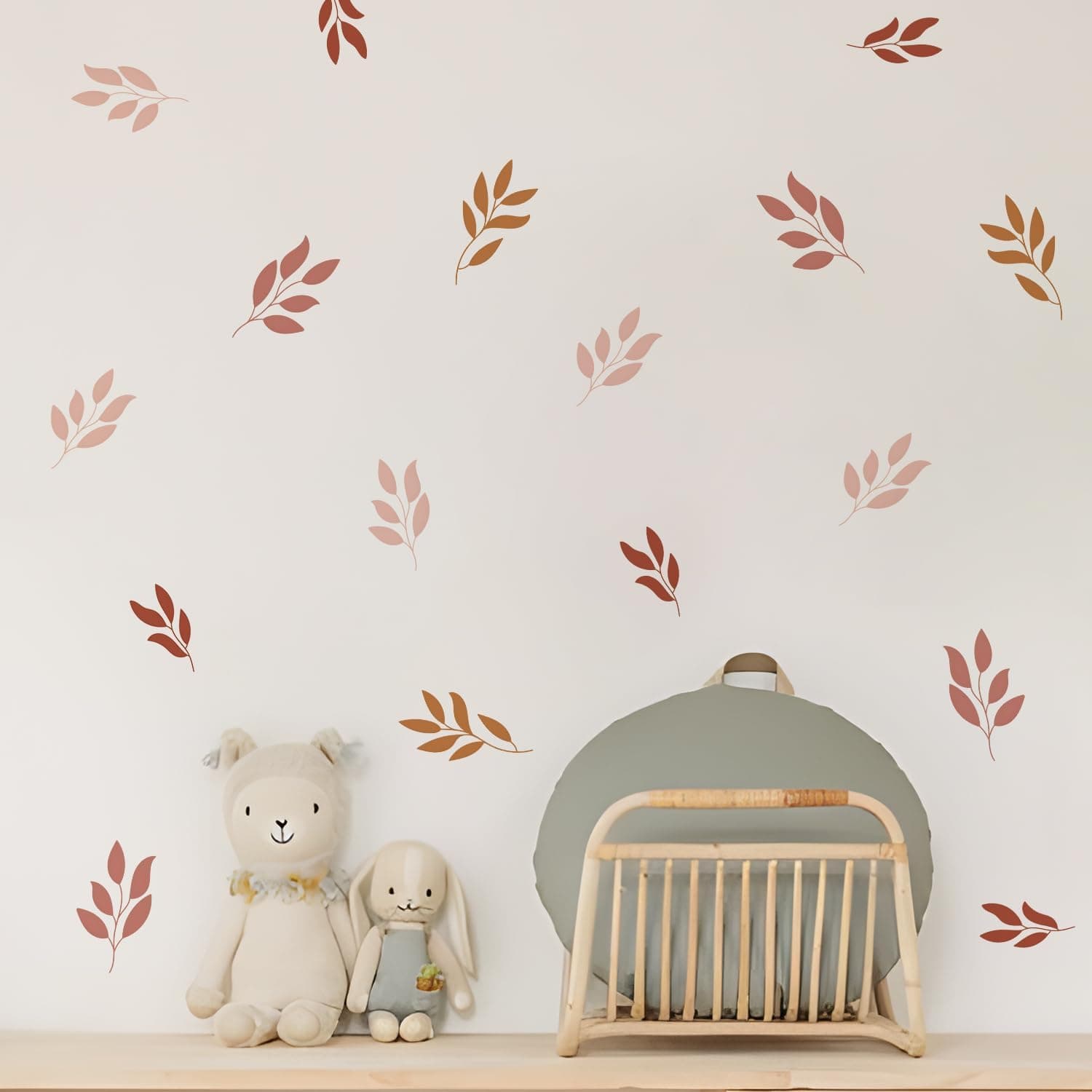 Nursery Wall Stickers Boho Kids Room Decor Girls Bedroom Removable Wall Decals Vinyl Murals DIY Cute Decorations 12 Sheets gallery image 5