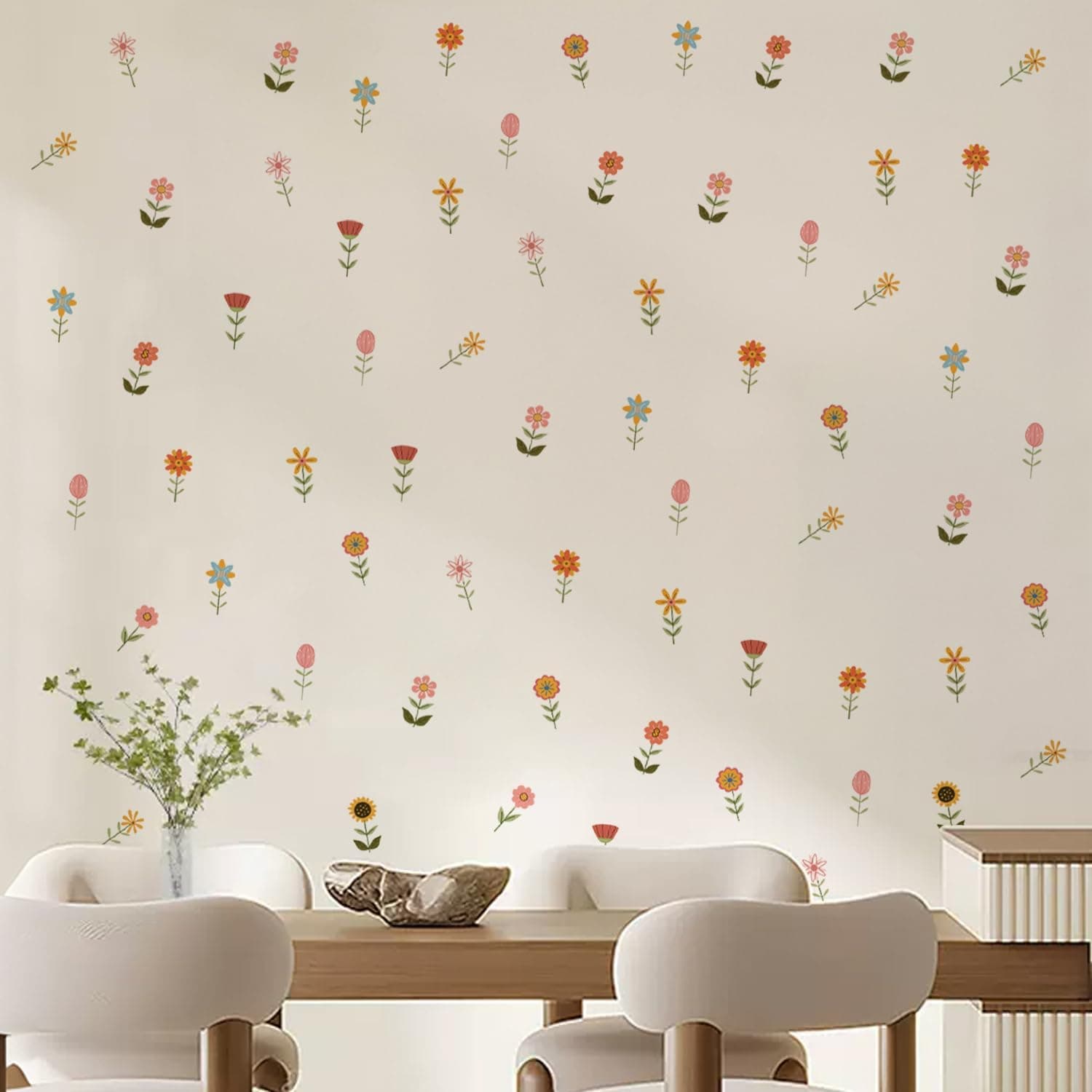 Nursery Wall Stickers Boho Kids Room Decor Girls Bedroom Removable Wall Decals Vinyl Murals DIY Cute Decorations 6 Sheets gallery image 6