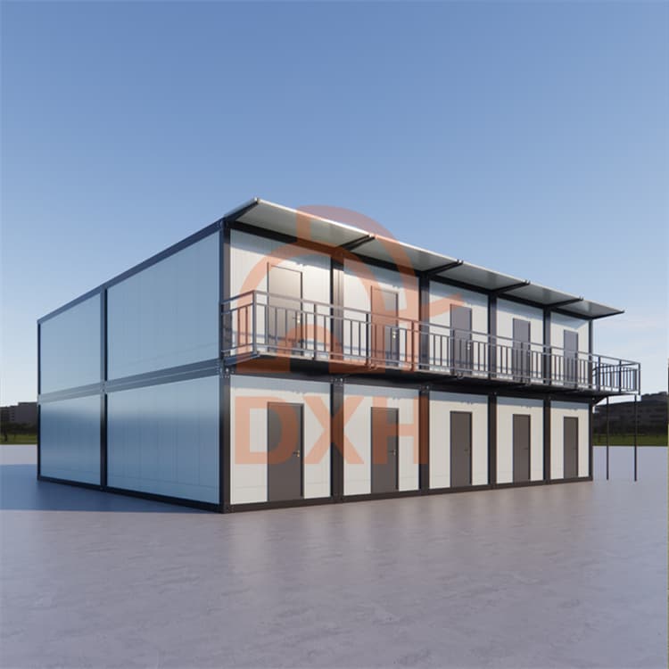 Efficiently Build a 20-Room Dormitory with Container Houses 1