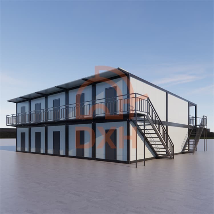 Efficiently Build a 20-Room Dormitory with Container Houses 4
