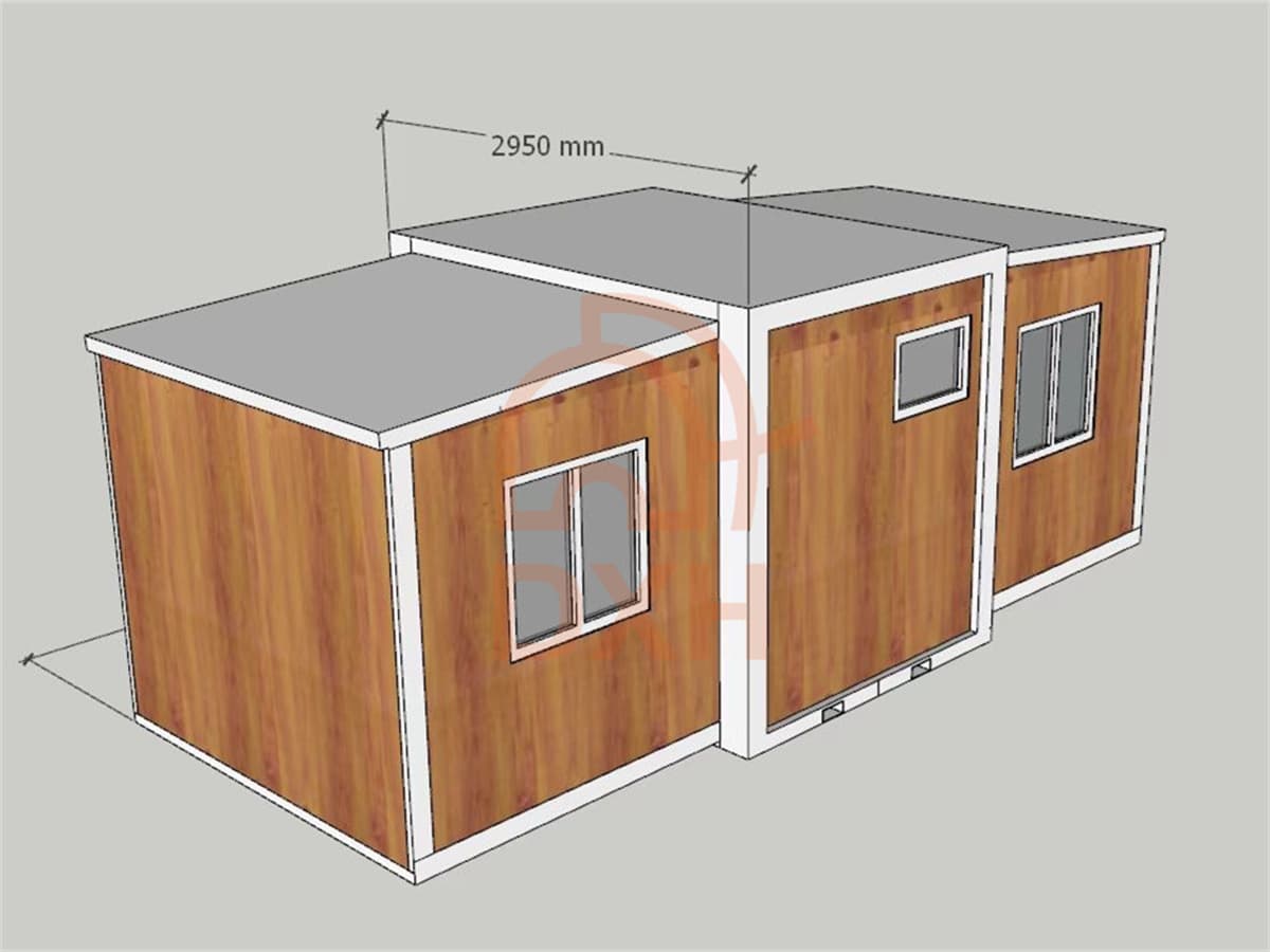 Customizable 20ft, 30ft, 40ft XL expandable container house 7