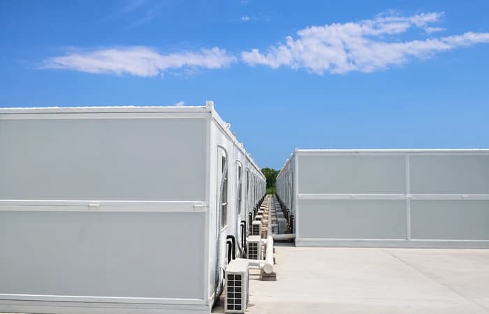 Foldable Container Labor Camps for Remote Workers