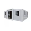 Supplier Custom Australian Standards Luxury 20 40 Ft Prefab Expandable Container House Boxable 3 In 1 Folding Prefabricated Home 4