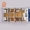 40ft Prefab Container House Layout