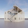 Luxury Prefab Villa Building Container Hotel Rooms With Garage 20ft 40ft 2