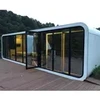 20ft 40ft Outdoor Modern Popular Prefab House Tiny House Mobile Working House Office Pod Apple Cabin2 8