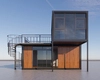 New Design Container House Prefab Cafe 3