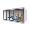 20ft 40ft Outdoor Modern Popular Prefab House Tiny House Mobile Working House Office Pod Apple Cabin 3