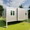 Wholesale Custom 20 40 Ft Luxury Large Prefab Container Houses 3 In 1 Folding Prefabricated Home Expandable Wall With Stairs 3
