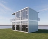 Prefab House made into 2-story dormitory 4