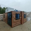 40ft Expandable Prefabricated Container Houses Wooden Insulated Portable 5