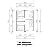 Small 20ft Expandable Container House Mobile Travel Trailer Container Tiny Home Trailer House On Trailer With Wheels Under The House Camper House. 4