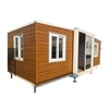 Spacious 2-Bedroom Expandable Container Home: Custom Prefab 20ft/40ft Folding House 5