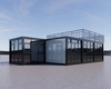 Prefab Retail Stores With Terrace On Top 1