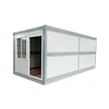 Wholesale Custom Prefab Foldable Portable Folding House 20ft Prefabricated Container Home Hurricane Resistance 1