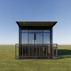 Compact Wooden Grain Container House: Your Perfect Small Shop 3