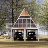 Factory Custom 10ft 20ft Portable Easy Fold Out Mini Small Prefab Folding Container House Little Triangle Prefabricated Home 2