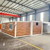Factory Customized Prefab 3 In 1 Expandable Portable Moving Container Home Prefabricated Container House Foldable 4