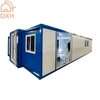 20ft Expandable Container House Affordable Custom Blue Prefab House with 2 Bedrooms 1 Kitchen and 1bathroom 5