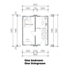 Prefab Folding House Steel Houses Price Small Size Portable Expandable Container House For Sale Fof Office 4