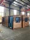 40ft Expandable Prefabricated Container Houses Wooden Insulated Portable 6