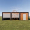 Easy Mobile Temporary Site Construction House Flat Pack Container Home Used for garage or warehouse storage 6