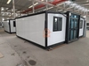 Cowinlife white minimalist style Expandable Container House with 2 bedrooms, 1 kitchen and 1  bathroom 2