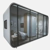 20FT/40FT Apple Cabin Modern Design Prefab Houses Living Room Garden Pod Living Container Homes 4
