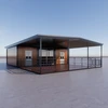 Suitable for amusement parks. Made Modern Prefabricated Flatpack Cheap Tiny House Easy Assemble Prefab Container House Prefabricated Shop 4