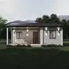 Light-Gray-One-Bedroom-Prefab-House-for-Sale