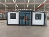 Cowinlife white minimalist style Expandable Container House with 2 bedrooms, 1 kitchen and 1  bathroom 1