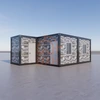 20ft 30ft 40ft Easy Assembly Container House Flat Pack Luxury Prefabricated Home Warehouse 6
