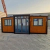 Free Sample Expandable Foldable Prefab Tiny House Fold Out Container Houses Outdoor Easy Folding Prefabricated Homes 5