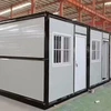 Manufacturer Custom Folding Container Prefab House Hurricane Resistance Fold Up Prefabricated Home Hut With Toilet 3