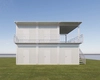 Prefab House made into 2-story dormitory 2