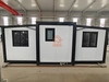 Cowinlife white minimalist style Expandable Container House with 2 bedrooms, 1 kitchen and 1  bathroom 4