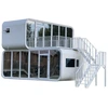 20ft 40ft Outdoor Modern Popular Prefab House Tiny House Mobile Working House Office Pod Apple Cabin 2