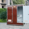 Portable Prefab Bathroom Toilet with Shower - Custom & Compact 10ft Container Design 3