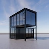 Factory Customized Modular Luxury Container Prefab House Pre Assembled House Prefabricated With Glass Windows 3