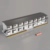 Prefab Container Homes 2 3 Story Prefabricated Hotel Flat Pack House With Toilet For Schools 2
