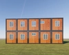 Fashion Prefab House Design Glass Front Office 5