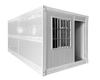 Hot Selling prefab house 20ft Folding Container House 3