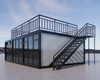 Prefab Retail Stores With Terrace On Top 3
