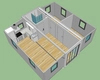 Expandable house with exterior cladding 2