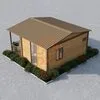 Wooden-Finish-6×4m-Modular-Cabin-with-Front-Porch