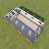 40ft Expandable Foldable Container House Easy Assemble With 2 beds 1 Bath 4