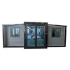 20ft Expandable Container House For Sale  Good Waterproof And Windproof Customizable with 2 Bedroom 1 Bathroom 1 Kitchen 1