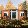 40ft Expandable Foldable Container House Easy Assemble With 2 beds 1 Bath 6